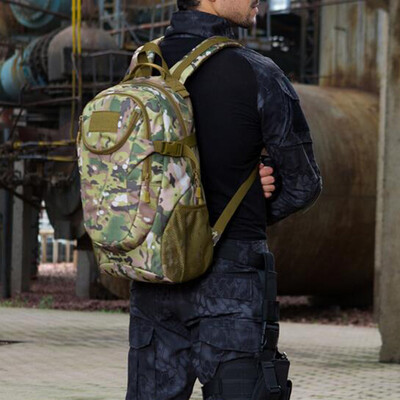 

25L Military Backpack Outdoor Hiking Rucksack Bag Waterproof Nylon Shoulders Bag