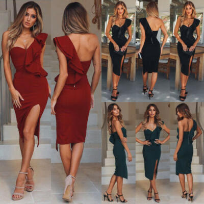 

Womens Bandage Bodycon Sleeveless Evening Party Cocktail Club Short Mini Dress