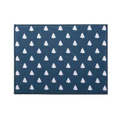

Toponeto Nordic Western Style Linen Table Mat Heat Insulation Plate Mat Kitchen Dining