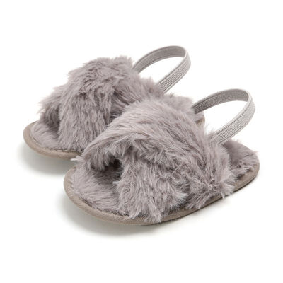

Fashion Faux Fur Baby boys girls shoes Cute Infant Baby Shoes Autumn Winter soft sole indoor shoes Infant Crib Shoes 0-18M