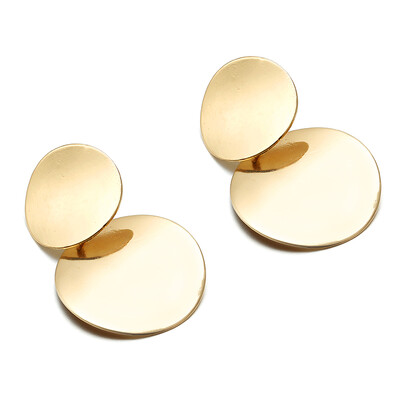 

2019 Hot Fashion Statement Earrings Big Geometric earrings For Women Hanging Dangle Earrings Drop Earring modern Jewelry