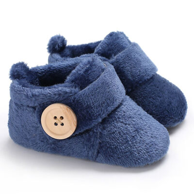 

WEIXINBUY 9Styles Boys Girls First Plush First Walkers Toddler Infant Bebe Prewalker Boots Soft Baby Indoor Toddlers Shoes
