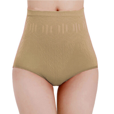 

Womens High Rise Breathable Underwear Solid Shapewear Panties Thongs Lingerie