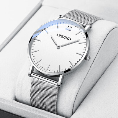 

Worm hole concept college entrance examination special watch mens thin ultra thin student trend Korean version of simple waterpro