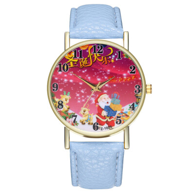 

2018 Santa Claus Womens Watches Fashion Gift Christmas Tree Pendant Wrist Watch Women Christmas Ladies Quartz Clock Reloj &Ff