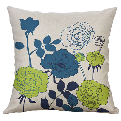 

〖Follure〗Simple Linen Creative Lovely Pillow Cover Pillow Cover Car Pillow Cover
