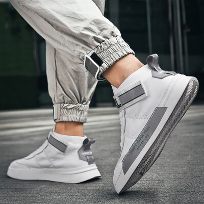 

High-end shoes mens Korean style sports shoes men white shoes autumn 2019 new casual shoes mens tide
