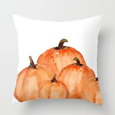 

High Quality Halloween Pumpkin Cushions Cover Pillowcase Bedroom Sofa Office Chair Pillow Cover Home Decoration