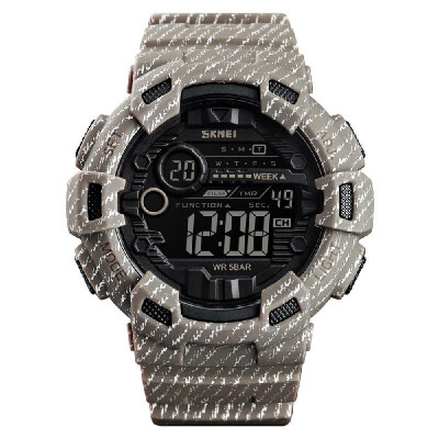

SKMEI 1472 Analog Digital Watch Luminous Outdoor Sport Watch Men Digital Watch 5Bar Waterproof Alarm Clock Cowboy Military Fashion