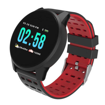 

KY108 Smart Watch Fitness Tracker With Sports Modes Heart Rate Sleeping Monitor Message Reminder