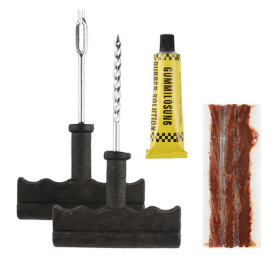 

1 set Professionele Auto Tire Repair Kit Car Bike Auto Tubeless Band Repair Tool Kit Tool