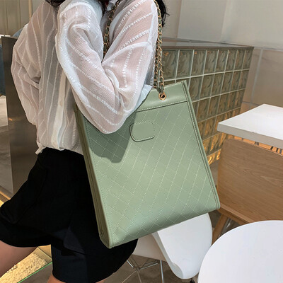 

Bags handbags new 2019 senior sense of the atmosphere large capacity simple Korean version of the tide shoulder bag portable tote bag