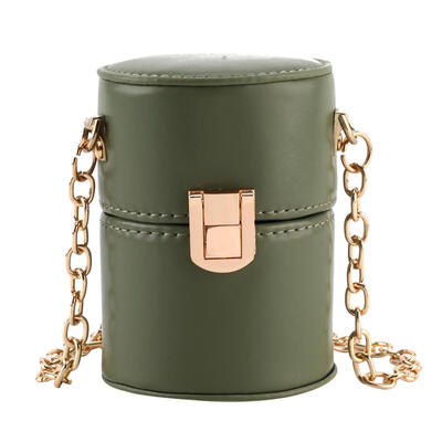 

Mini Shoulder Messenger Handbags Leather Women Chain Crossbody Bucket Bags