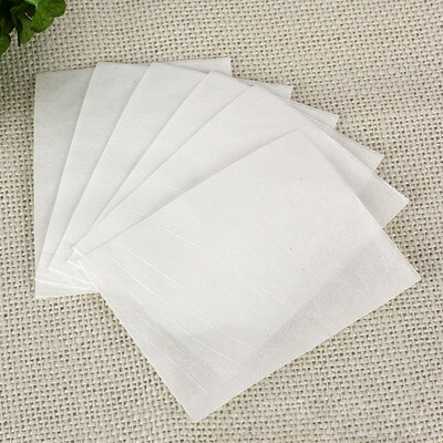 

100Pcs A Set Empty Teabags Heat Seal Filter Paper Herb Loose Tea Bag White