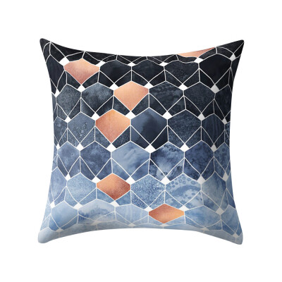 

〖Follure〗Rose Black Gold Cushion Cover Square Pillowcase Home Decoratio