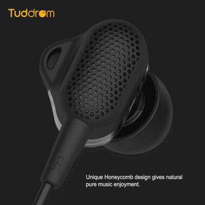 

Tuddrom H3 35mm Wired Headphones Dual Dynamic Headset In-Ear Music Earphone with Mic for iPhone Xiaomi Android Smart Phone