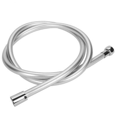 

Greensen 15m PVC Silver Flexible Shower Hose Tube for Bathroom Hand Shower Head