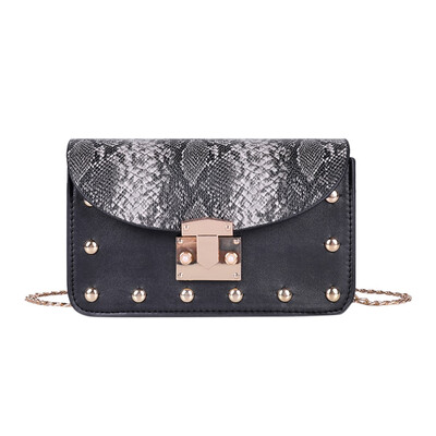 

Tailored Womens Serpentine Shoulder Bag Fashion Messenger Bag Chain Small Square Bag