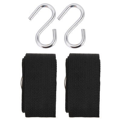 

Greensen 2 Pcs Outdoor Adjustable Nylon Super Thick Hanging Hammock Tree Strap Rope with Hanger