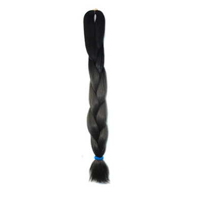 

〖Follure〗Individual Braid Wigs Big Braids Color Gradient Small Black Dirty Pigtail