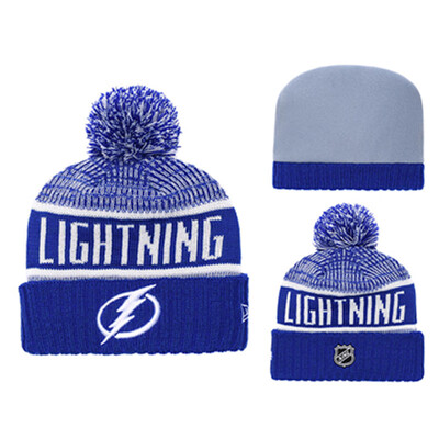 

NHL Ice Hockey League Lightning Tampa Bay Lightning Team New Era New York Yihua Knitting Wool Baseball