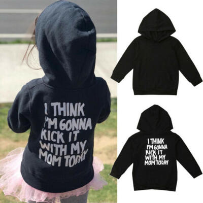 

USA Kids Baby Boy Girl Autumn Clothes Hoodies Hooded Tops Sweatshirt Coat Jacket