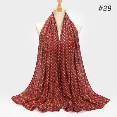 

New Muslim printed seersucker womens headscarf wholesale hot back to the national hood headscarf accessories