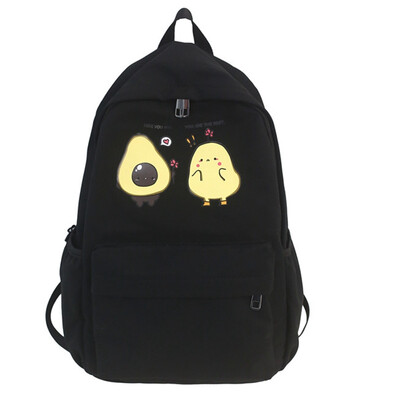 

Middle school schoolbag female Korean high school birthday department junior high school backpack avocado green girl backpack