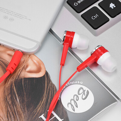 

35mm Wired Headphone In-Ear Headset Stereo Music Smart Phone Earphone Earpiece Hands-free with Microphone