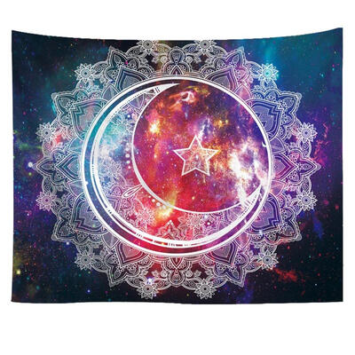 

Hanging Wall Tapestry Printed Blanket Carpet Yoga Beach Mat Home Art Decor