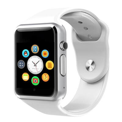 

A1 Bluetooth Touch Screen 2MP Camera Pedometer Smart Watch Support TF SIM