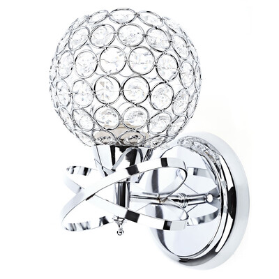 

Modern Style Bedside E27 LED Crystal Wall Lights Bedroom Stair Lamp