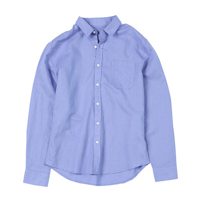 

Tailored Fashion Mens Summer Button Casual Linen&Cotton Long Sleeve Top Blouse