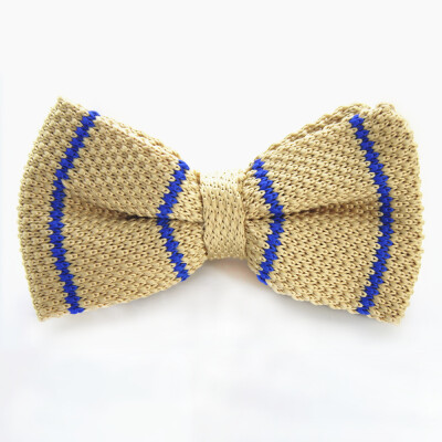 

Manufacturers retail wholesale custom-made knitted cotton bow tie a generation of new knitted bow tie wool bow tie