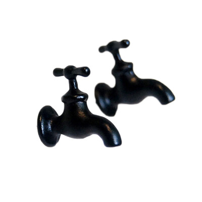 

Faucet Style Cute Earrings Fashion Alloy Earring Piercing Ear Studs Tap