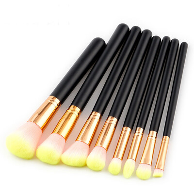 

〖Follure〗8PCS Cosmetic Makeup Brush Lip Makeup Brush Eyeshadow Brush