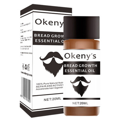 

Men Growth Beard Oil Organic Beard Wax Anti Beard Hair Loss Products Leave-In Conditioner for Groomed Growth 20ml