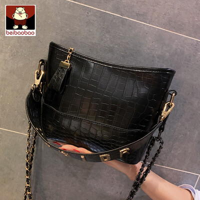 

Upper new bag womens bag 2019 new Chaohan version quality single shoulder oblique satchel bag foreign gas hundred times oblique s