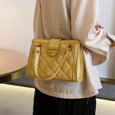 

Wild Asian embroidery thread chain bag female bag 2019 new fashion shoulder bag summer small fresh ins messenger bag