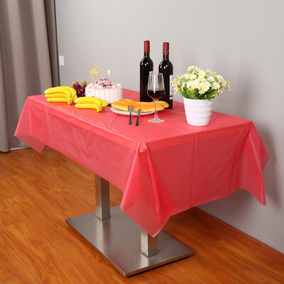 

Toponeto 100ft30m Plastic Banquet Roll Party Catering Table Cover Cloth Tableware