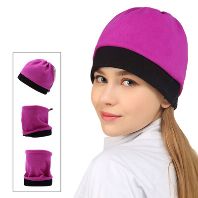 

Outdoor Sport Multifunctional Windproof Winter Fleece Neck Gaiter Warmer Scarf Beanie Hat Face Mask Skiing Cycling Snowboarding fo