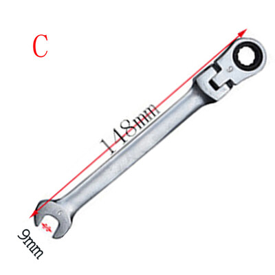

Gobestart Spanners Ratcheting Combination Hand Tool Wrench Kit Repairing Home Garden