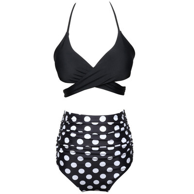 

NeillieN high waist split swimsuit sexy bikini in Europe&America hot swimsuit