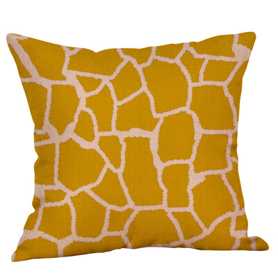 

〖Follure〗Mustard Pillow Case Yellow Geometric Fall Autumn Cushion Cover Decorative