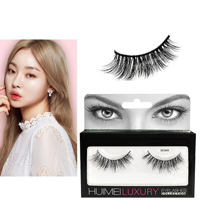 

〖Follure〗1Pair Luxury 3D False Lashes Fluffy Strip Eyelashes Long Natural Party