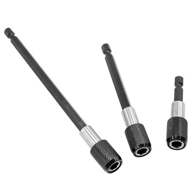 

Hex Shank Quick Release Screwdriver Drill Bits Holder Extension Rod Tools Set