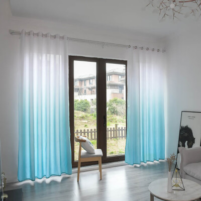 

Toponeto Leaves Sheer Curtain Tulle Window Treatment Voile Drape Valance 1 Panel Fabric