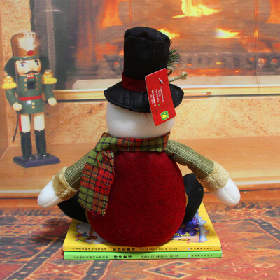 

〖Follure〗Christmas Santa Claus Snowman Toy Doll Sitting Doll Hotel Mall Ornament