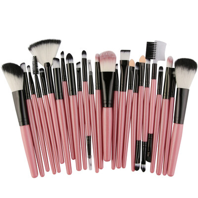 

Toponeto 25pcs Cosmetic Makeup Brush Blusher Eye Shadow Brushes Set Kit