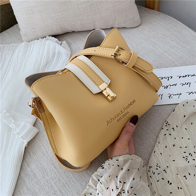 

Summer bag female 2019 new wave summer small fresh Korean version of the wild single shoulder slung ins fashion bucket bag